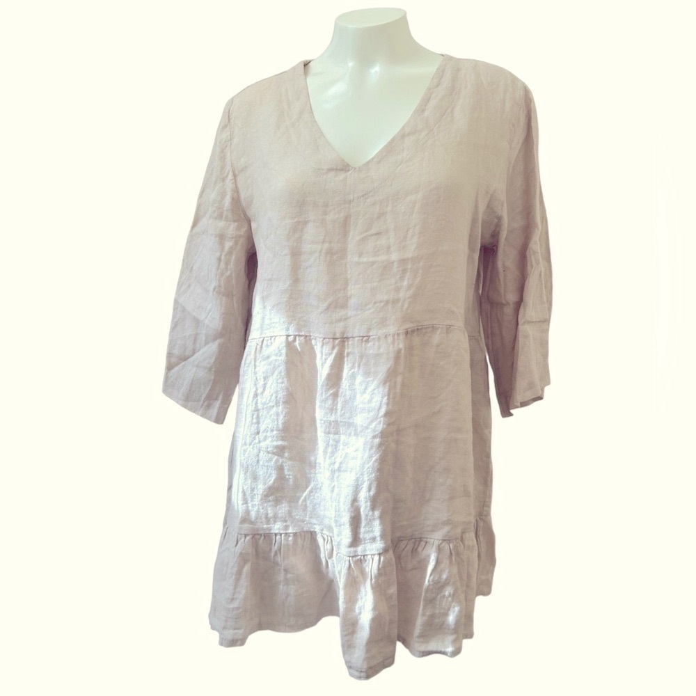 Laura Bianchi 100% Linen Tunic